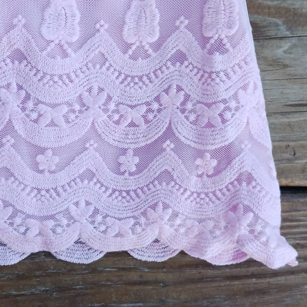Cat & Jack baby doll pink dress 18 M
